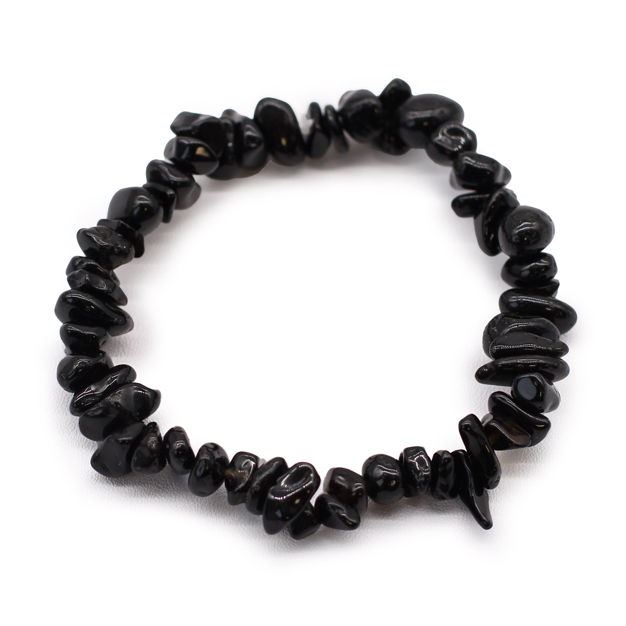 Black Agate Chip Bracelet
