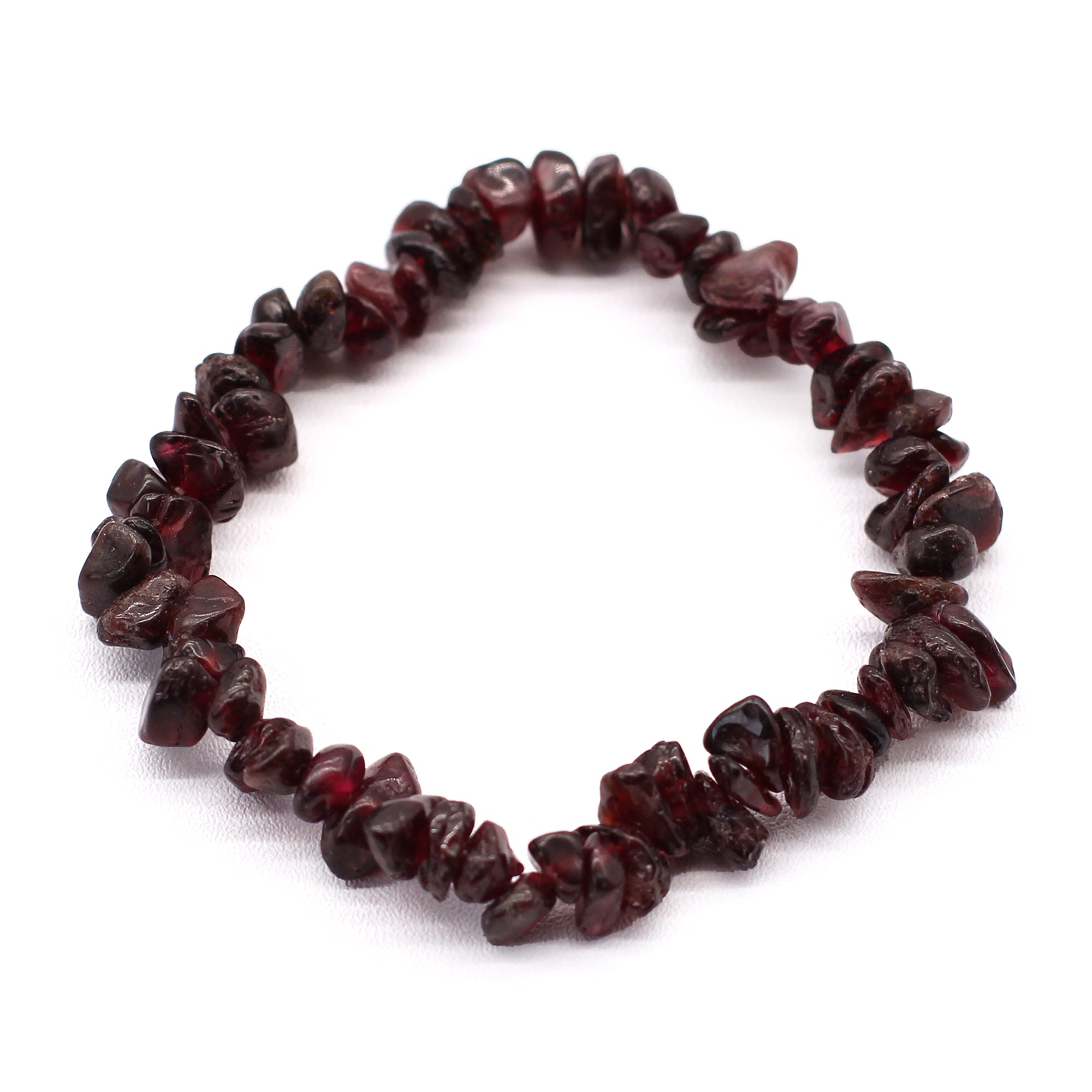 Blood Garnet Chip Bracelet