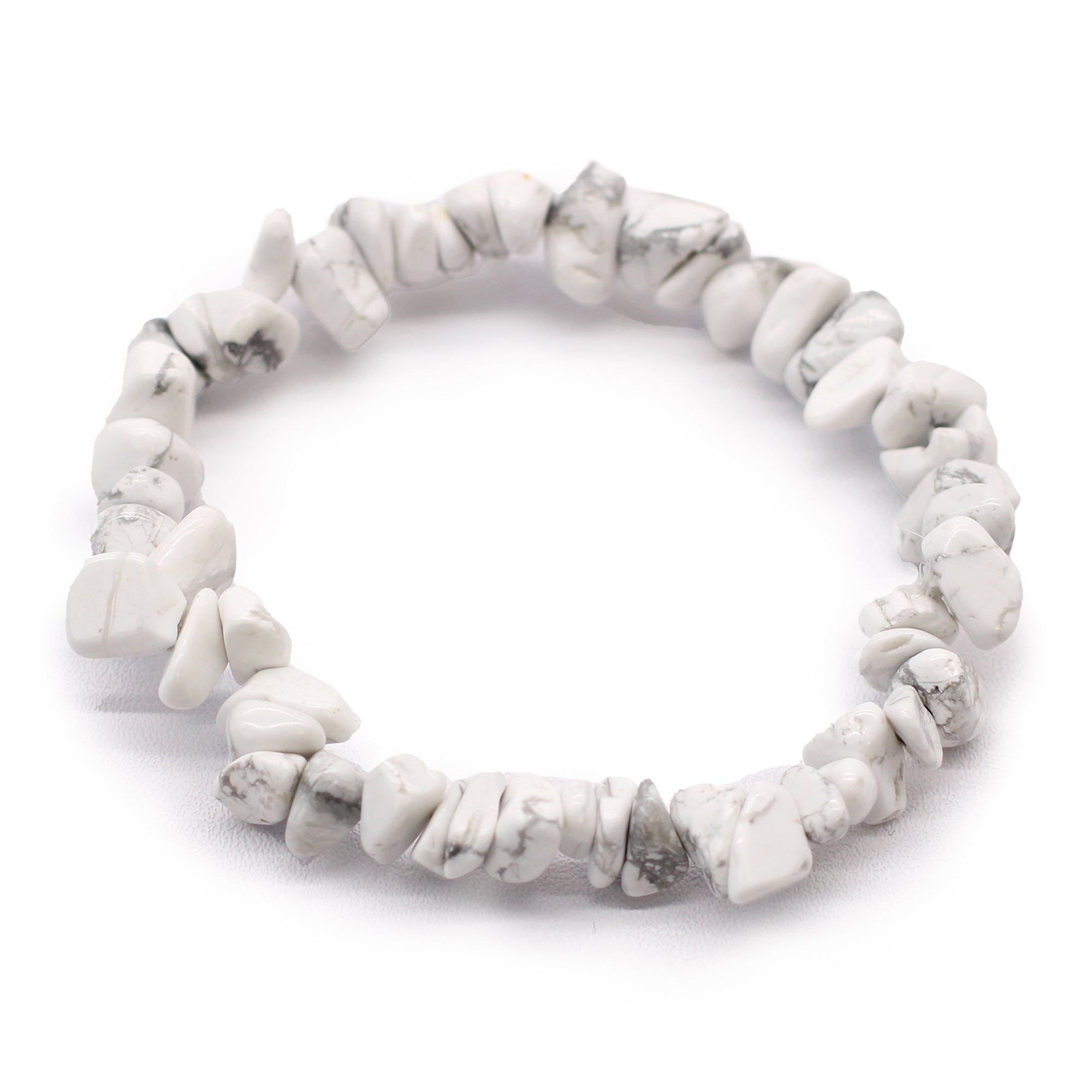 Howlite chip Bracelet