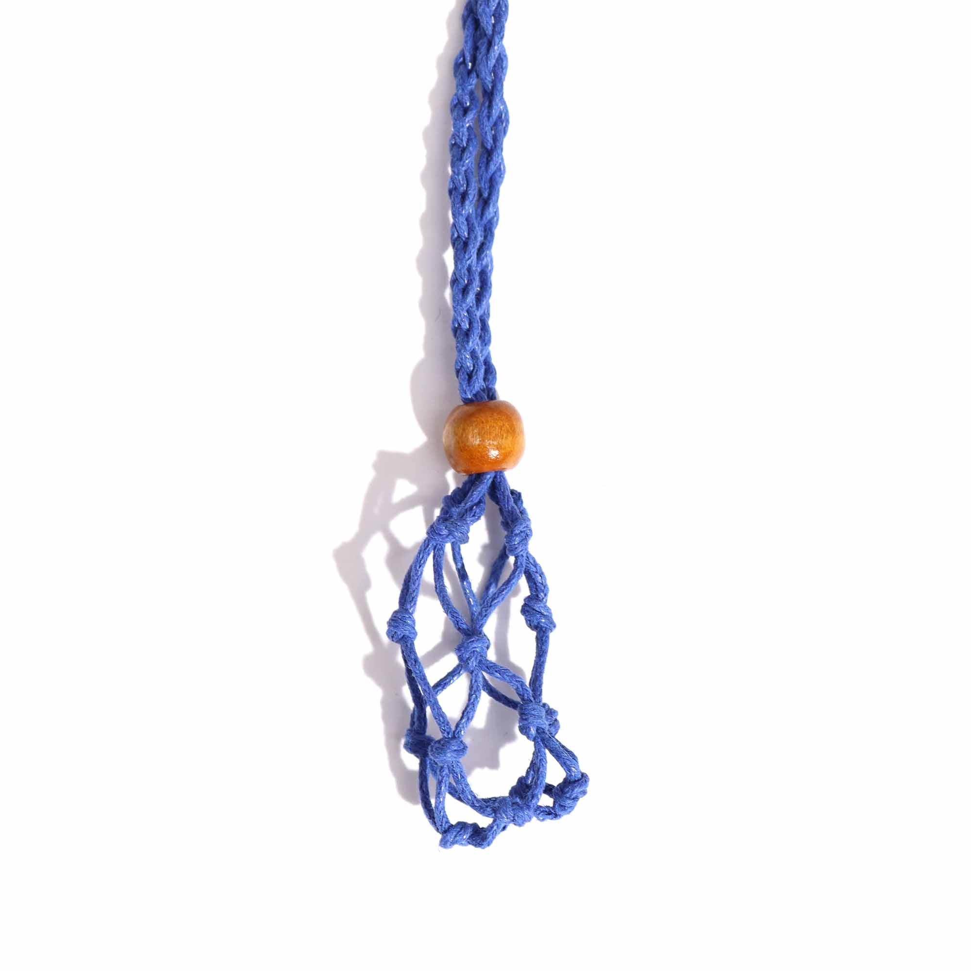 Macrame Tumble Necklace