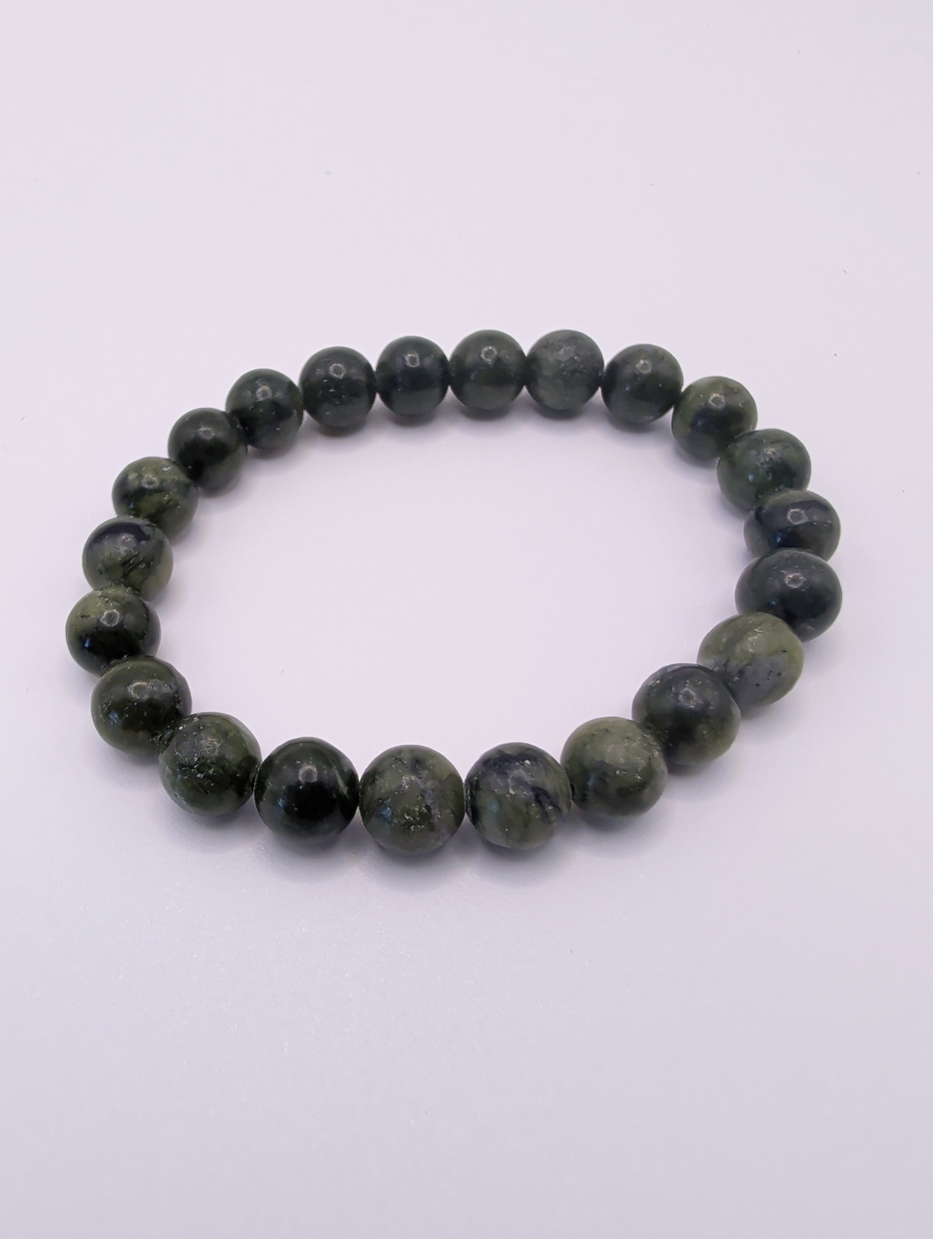 Serpentine 8mm Round Bracelet