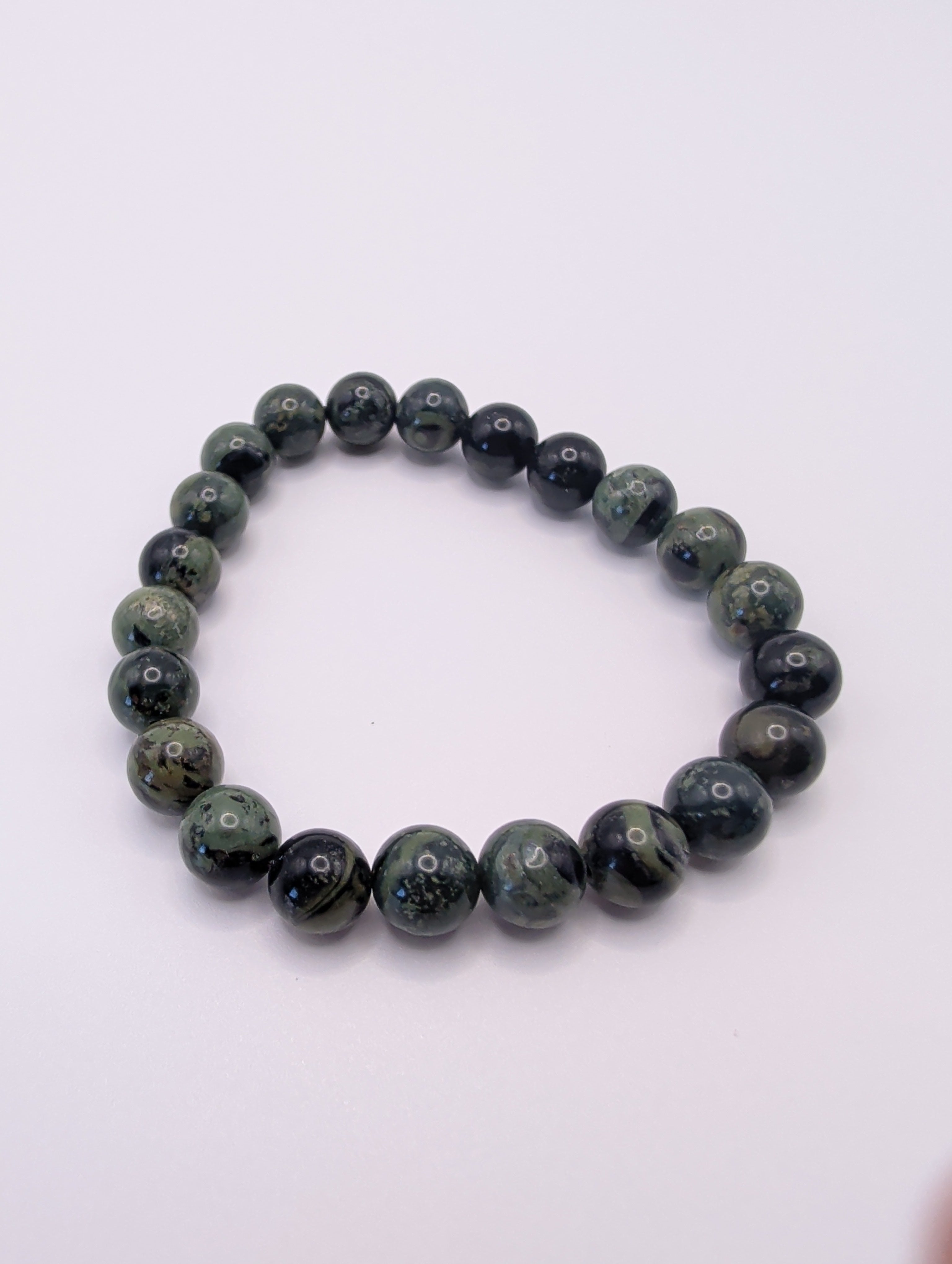Kambaba Jasper 8mm Round Bracelet