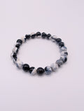 Orca Agate 8mm Round Bracelet