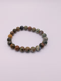 Rhyolite 8mm Round Bracelet