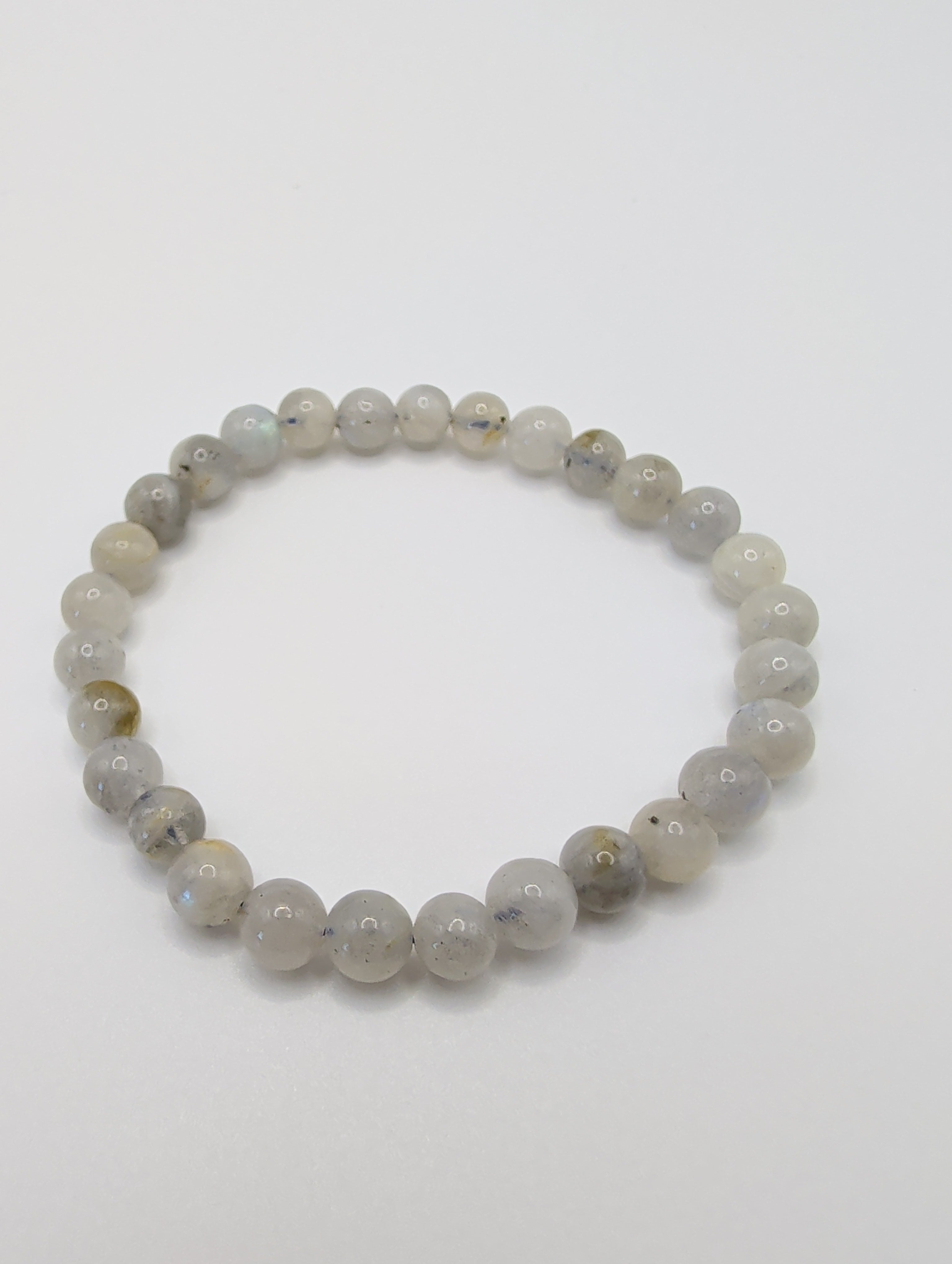 Labradorite 6mm Round Bracelet