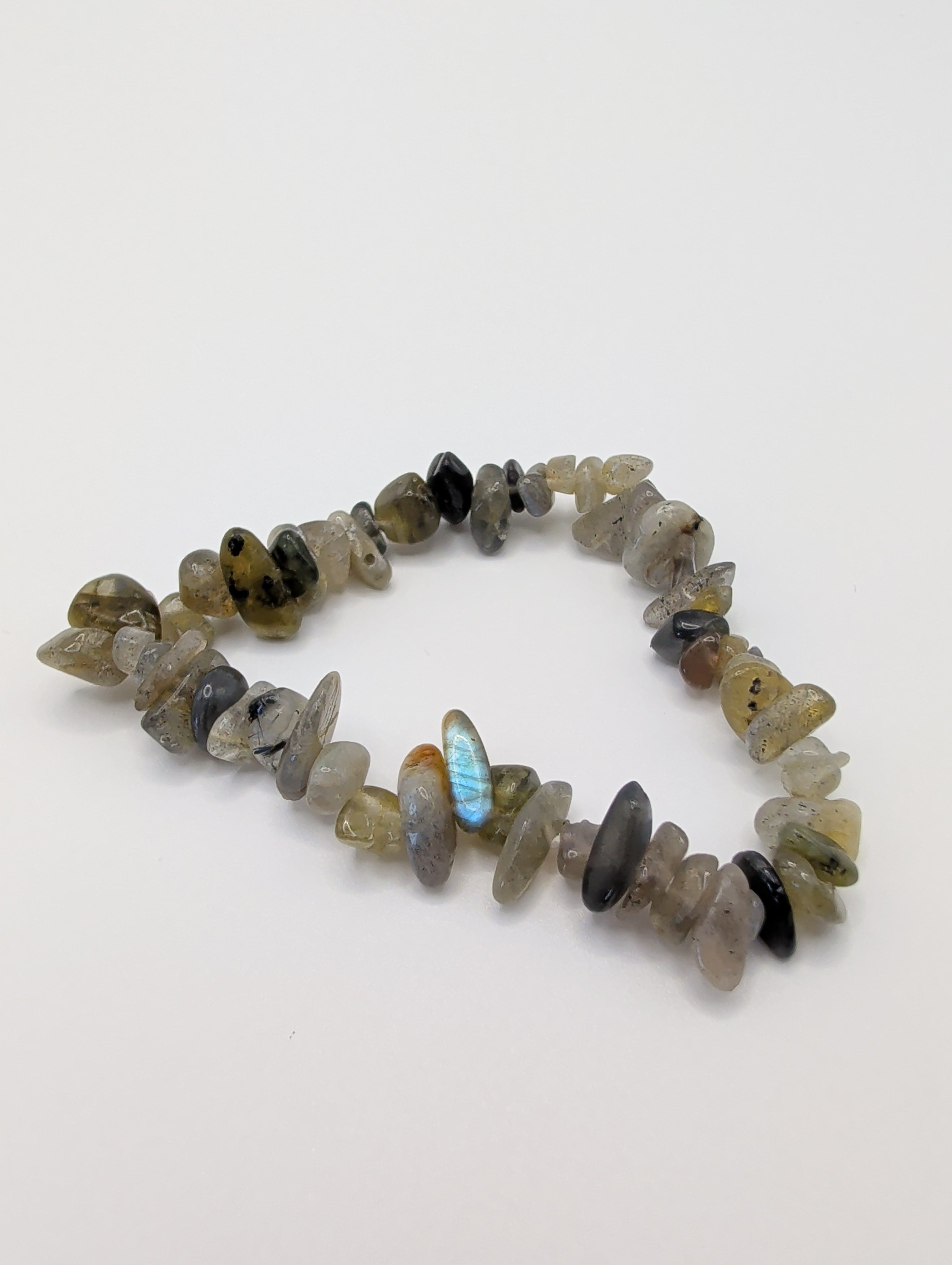 Labradorite Chip Bracelet
