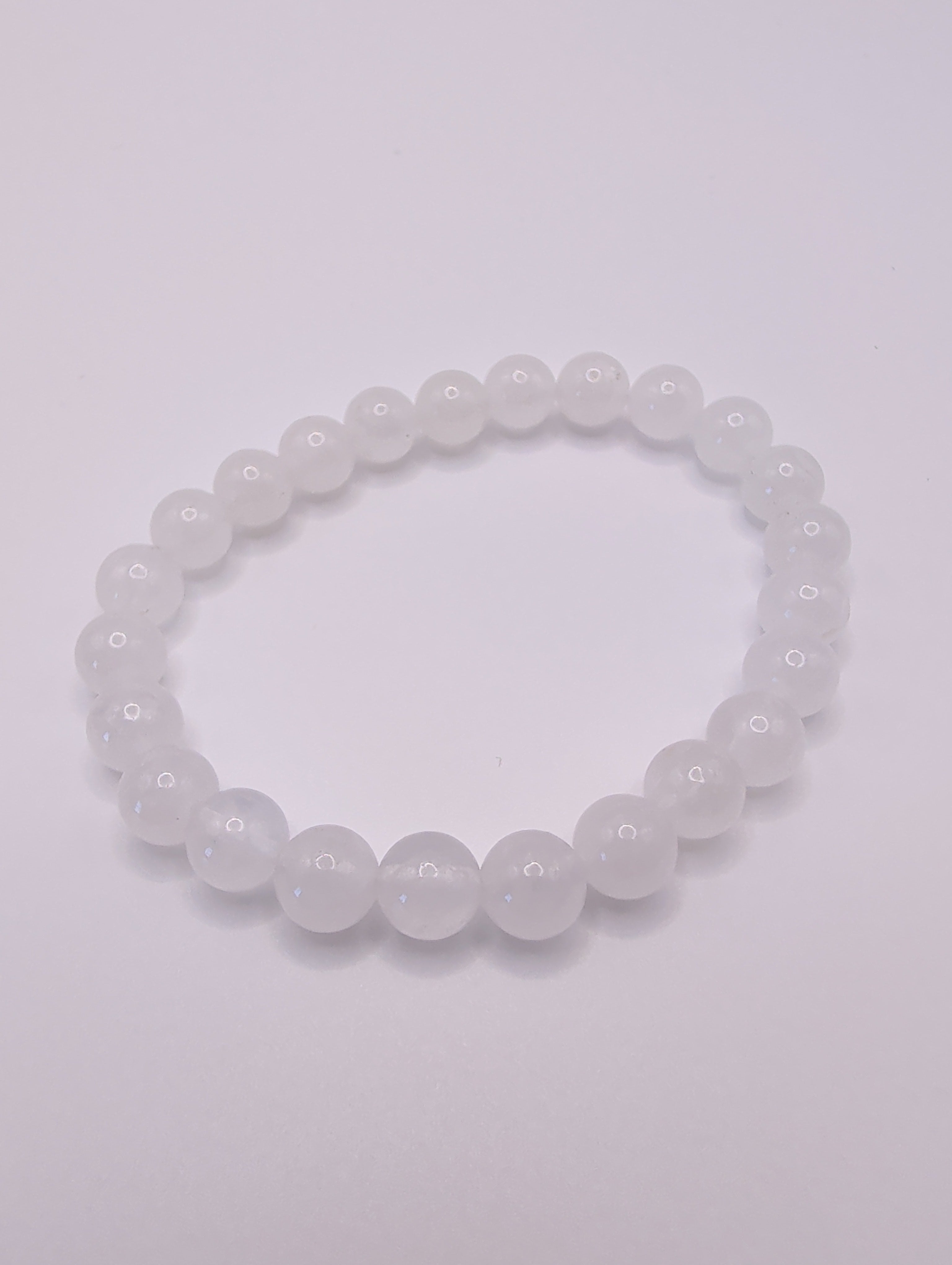 Quartz 8mm Round Bracelet