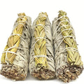 White Sage & Sweetgrass 10cm