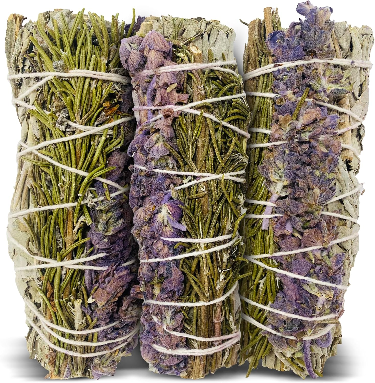 White Sage, Lavender & Rosemary 10cm