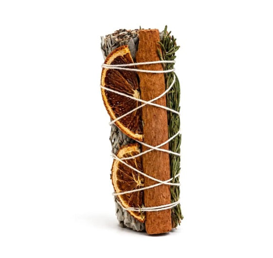 Sage, Orange, Rosemary & Cinnamon 10cm