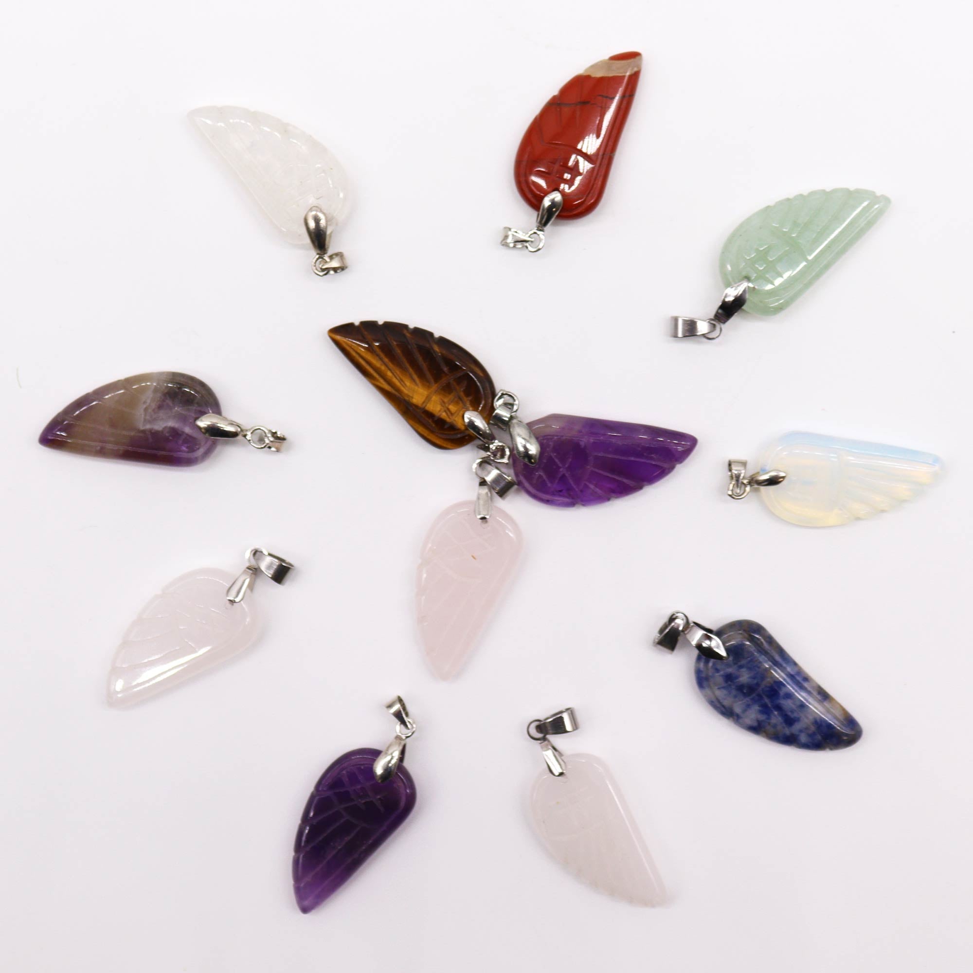 Wing Crystal Necklace